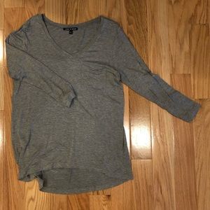 3/4 sleeve pocket tee